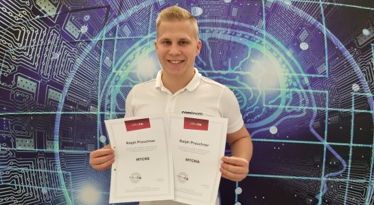  ZERTIFIZIERUNG ZUM ADVANCED MIKROTIK CERTIFIED ENGINEER (MTCRE)!