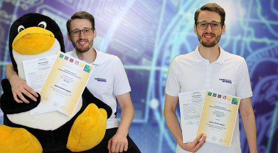 Wir gratulieren ein weiteres Mal zum ausgezeichneten Erfolg!