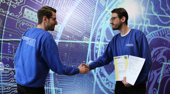 Ausgezeichneter Erfolg in der 4. Klasse Berufsschule!